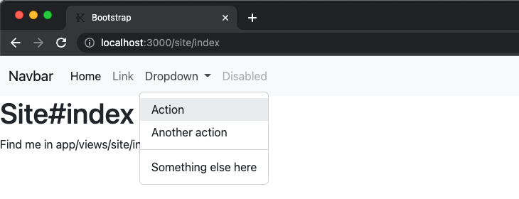 Dropdown working